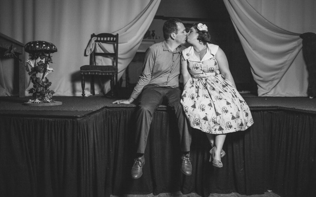 Gaylene and Matt’s romantic vintage engagement session