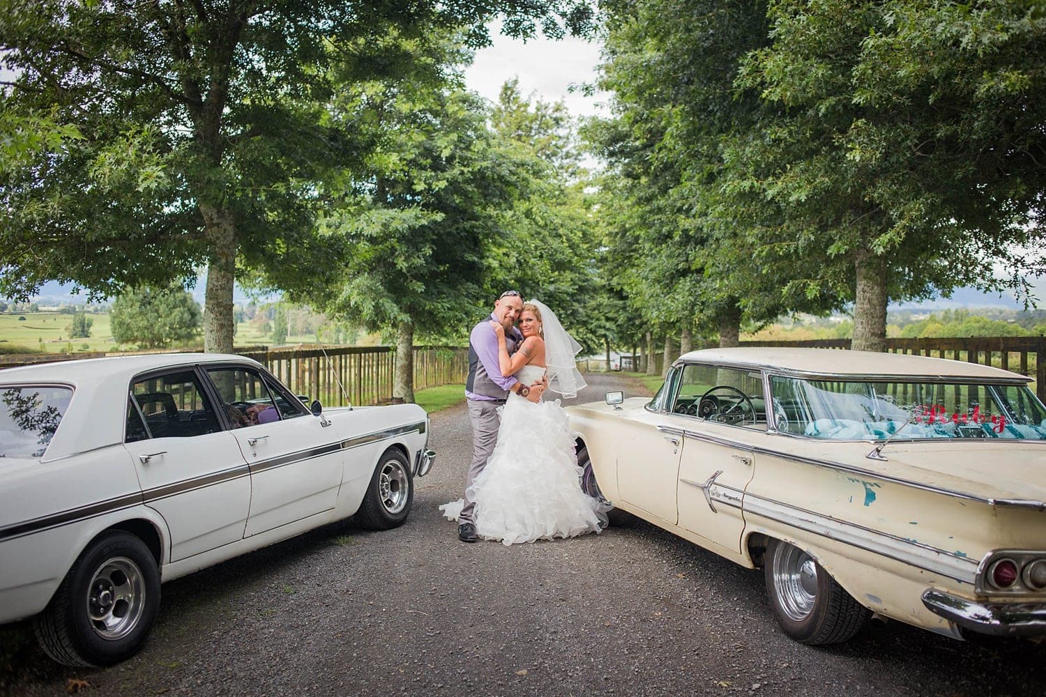 Lisa and Kerry's Intimate backyard wedding