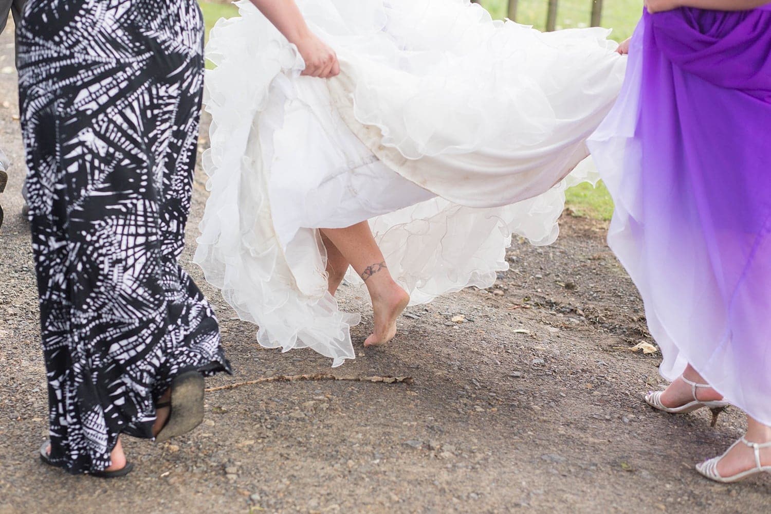 Lisa and Kerry's Intimate backyard wedding