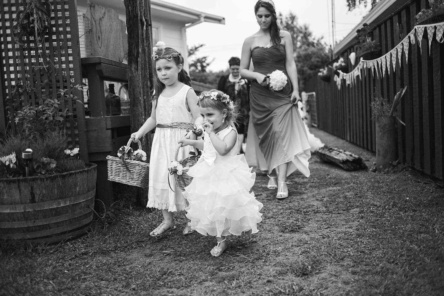 Lisa and Kerry's Intimate backyard wedding