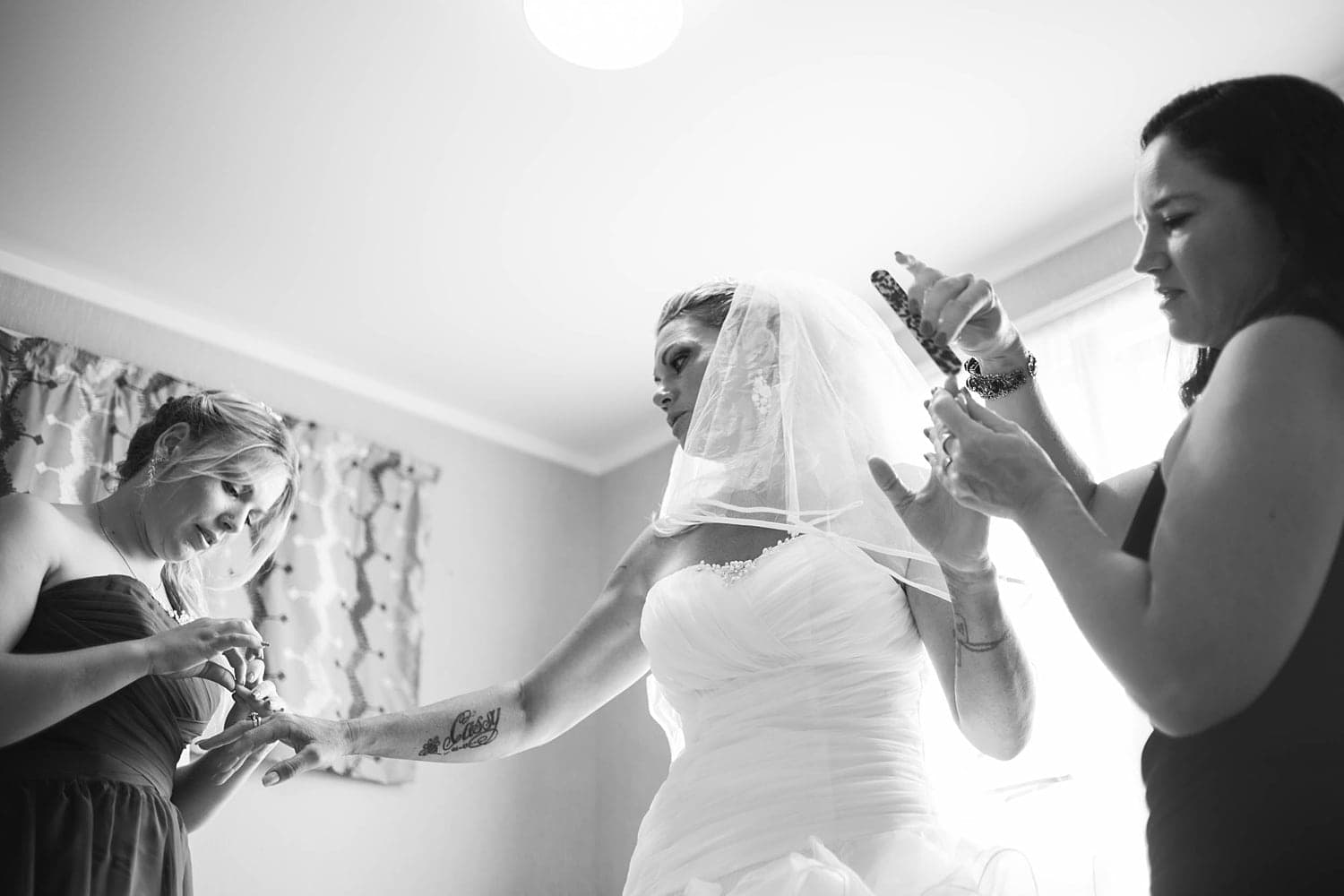 Lisa and Kerry's Intimate backyard wedding