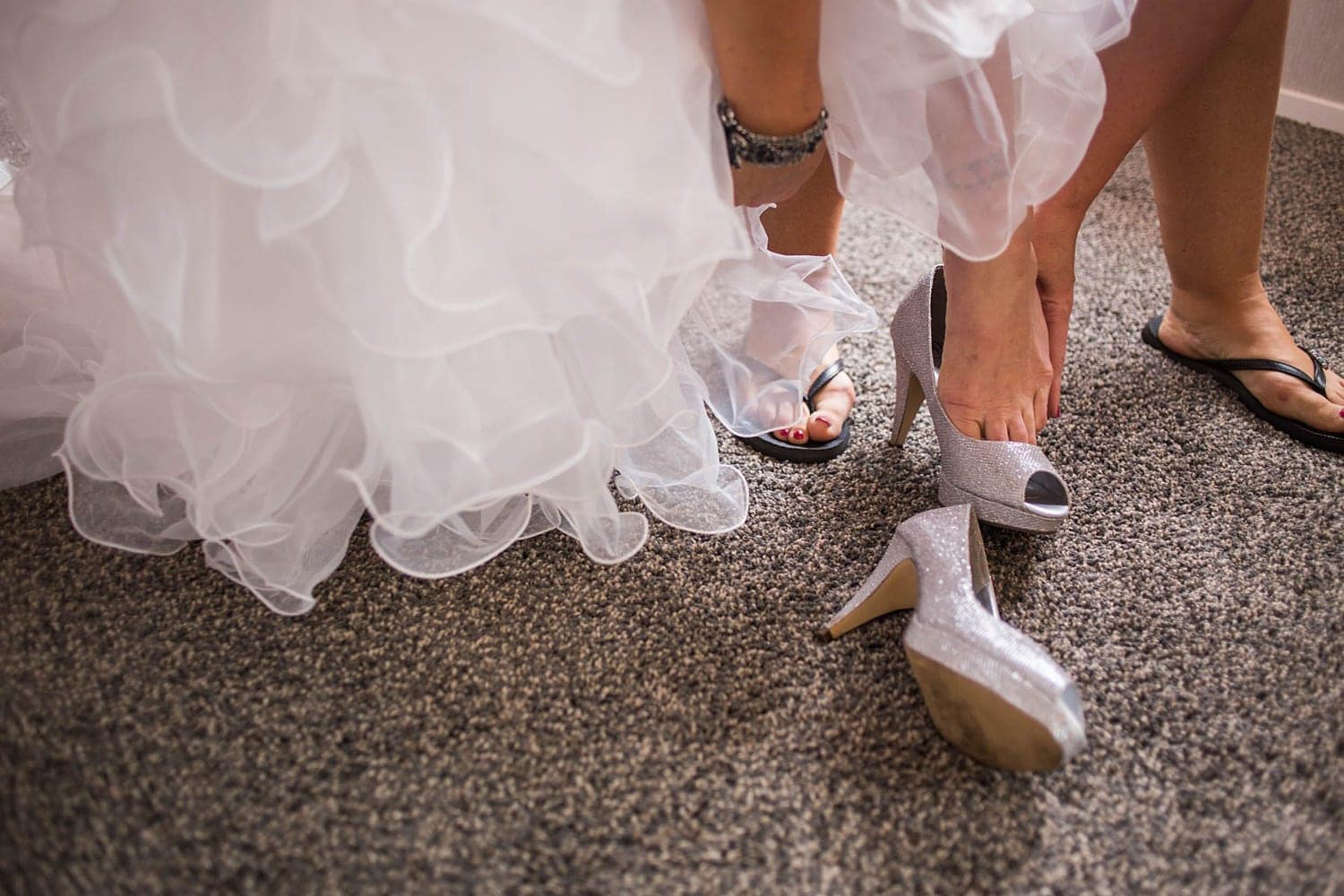 Lisa and Kerry's Intimate backyard wedding