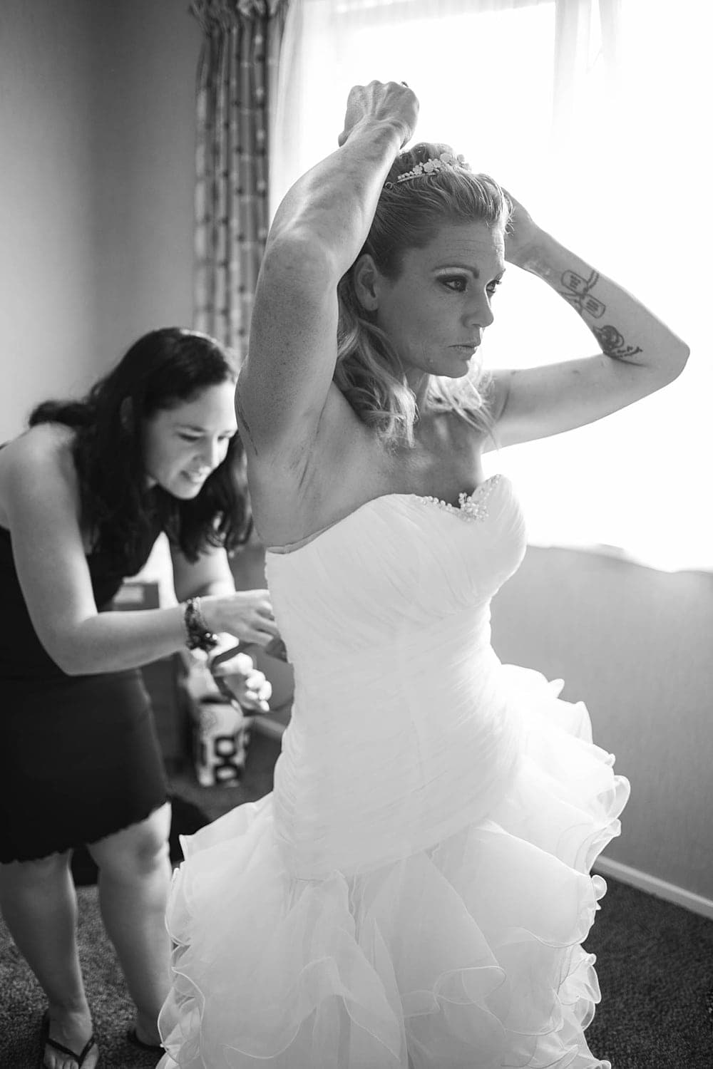 Lisa and Kerry's Intimate backyard wedding