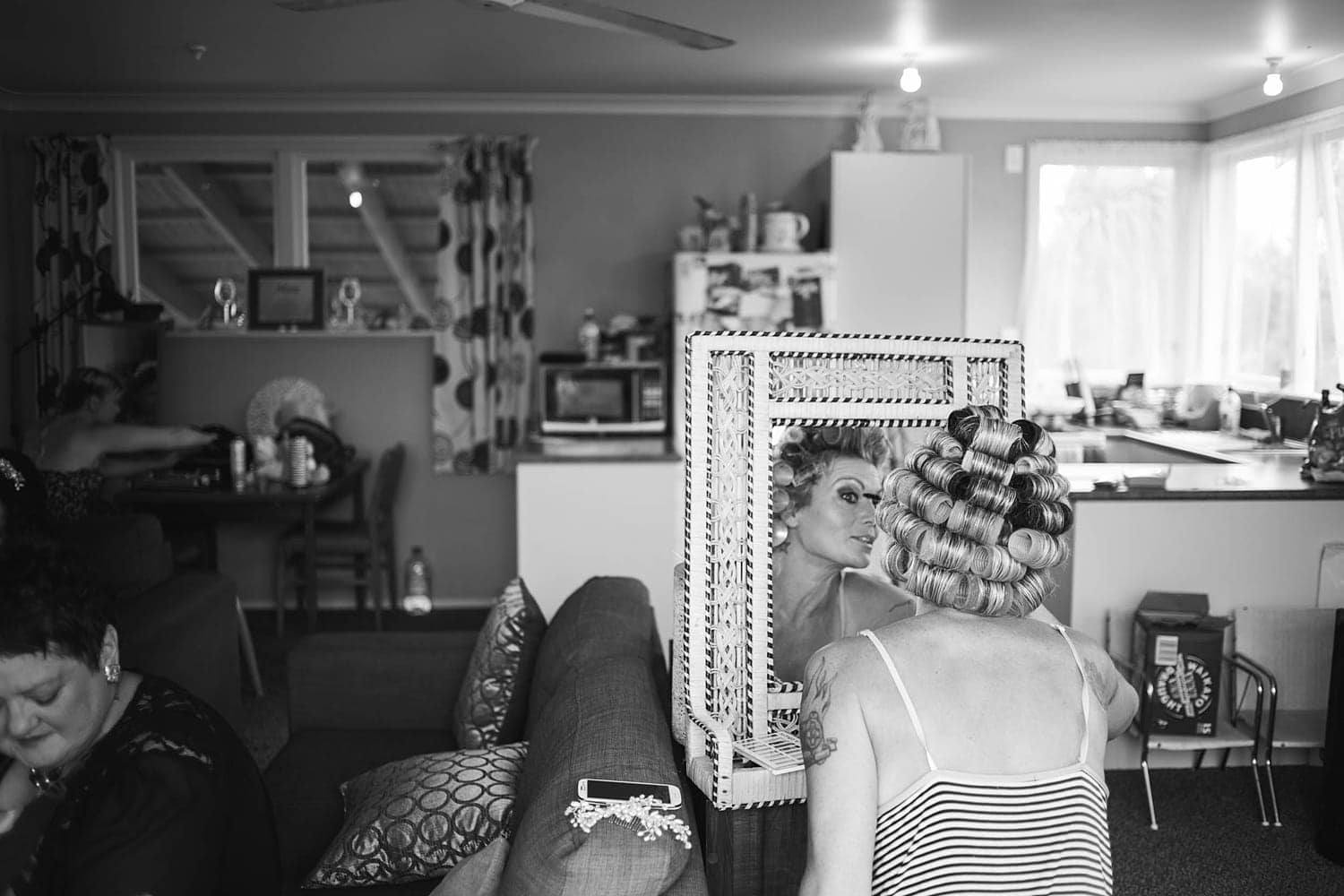 Lisa and Kerry's Intimate backyard wedding